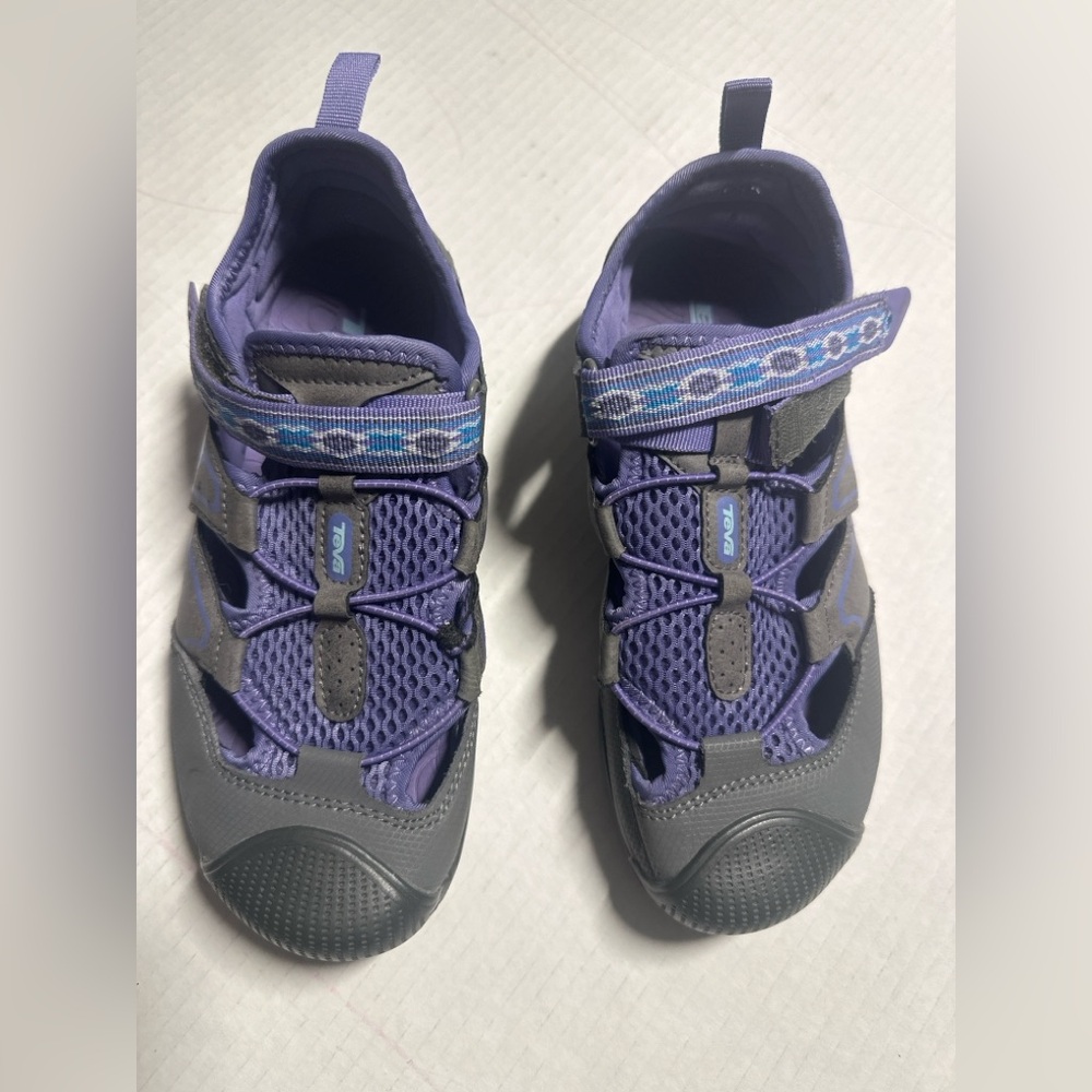 Teva Kids’ Purple Water Sandals | Size 5 Youth